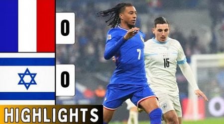 France Vs Israel 0-0 | EXTENDED HIGHLIGHTS | UEFA Nations League | Israel France