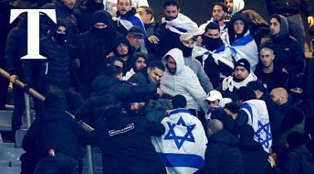 Israel and France supporters clash at Paris stadium