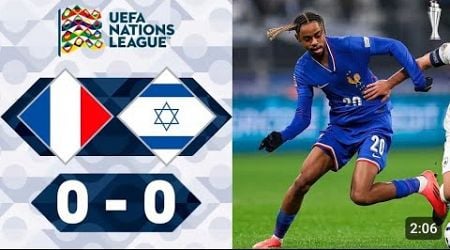 France vs Israel highlights today (0-0)