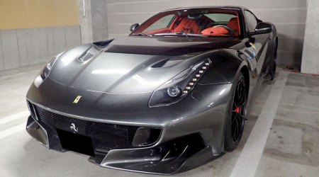 Seized Ferrari fetches record 170 mil. yen in Japan public auction