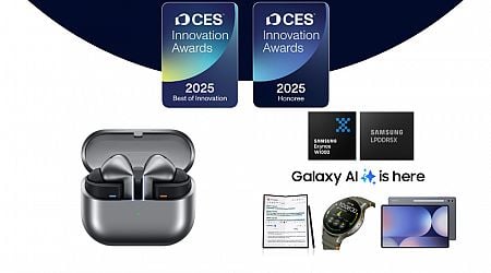 Samsung, LG clean up at CES 2025 Innovation Awards