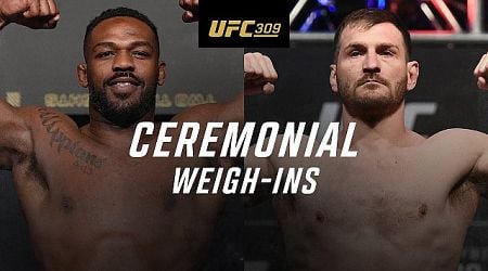 Video: UFC 309 Ceremonial Weigh-ins