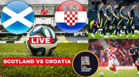 Scotland vs Croatia Live Stream Nations League Football Match Score Commentary Highlights Direct