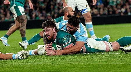 Ireland bounce back from All Blacks defeat with narrow Pumas win