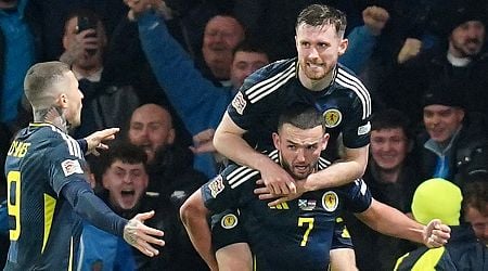 Super sub McGinn secures Scotland's first Nations League win