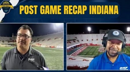 Michigan&#39;s valiant defensive effort can&#39;t offset poor offensive showing in 20-15 loss to Indiana