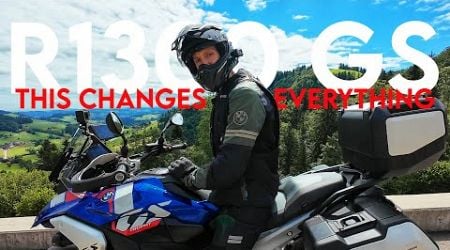 BMW R1300 GS First Ride - Two Up Switzerland To Biker Days Garmisch!!