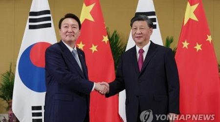 Yoon, China's Xi hold 1st summit in 2 years in Peru