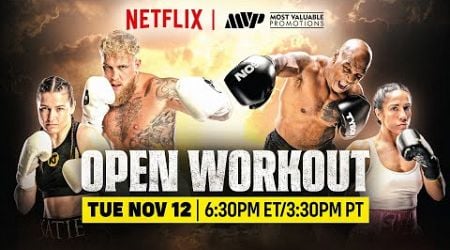 MVP Open Workout: Paul vs. Tyson | Taylor vs. Serrano