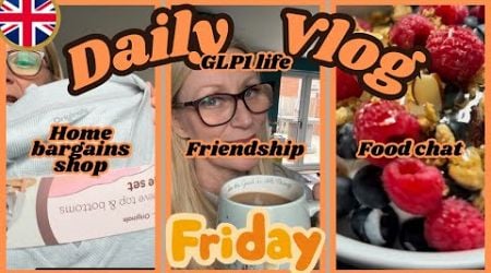 DAILY VLOG: Friday 8th November (and Thursday) - Home Bargains, Happy Dancing, Chit Chat #mounjaro