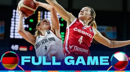 Germany v Czechia | Full Basketball Game | FIBA Women&#39;s EuroBasket 2025 Qualifiers