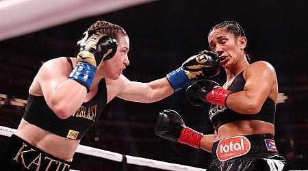 Katie Taylor fight result as Amanda Serrano bout makes history on Jake Paul v Mike Tyson card