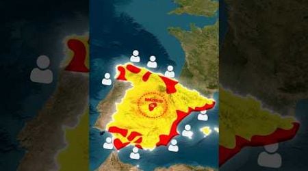 Why 70% Of Spain Is Empty #amazing #geopolitic