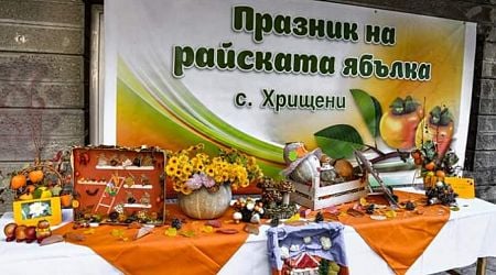 Persimmon festival held in the village of Hrishteni