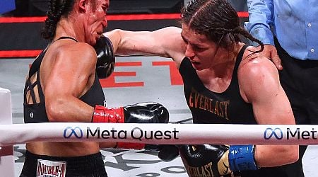 Katie Taylor narrowly beats Amanda Serrano in a contest wreathed in greatness