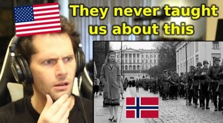 American Reacts to How Norwegians Resisted Nazi Occupation in WW2