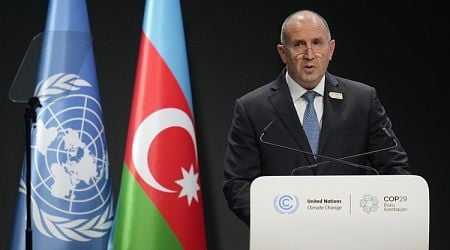 President Radev Comments on Changing Climate, Bilateral Relations with Azerbaijan