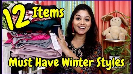 Huge Amazon winter Wear Haul Jacket, Sweater, Pant, Velvet Kurti Haul for Vacations with Vaishali