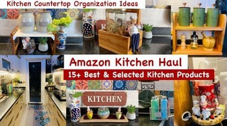 AMAZON Finds For Your Kitchen | Kitchen Countertop Organization Ideas | Amazon Kitchen Haul #kitchen