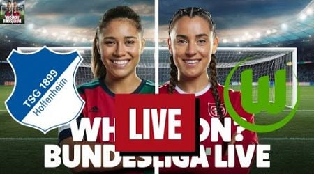 Hoffenheim (w) gegen VfL Wolfsburg (w) Live-Spiel Deutsche Frauen-Bundesliga