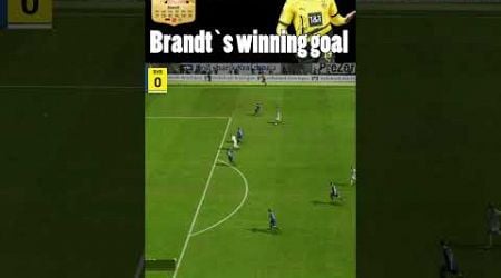 [FC25 Career Mode] Brandt`s Winning Goal VS TSG