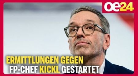 Ermittlungen gegen FP-Chef Kickl gestartet