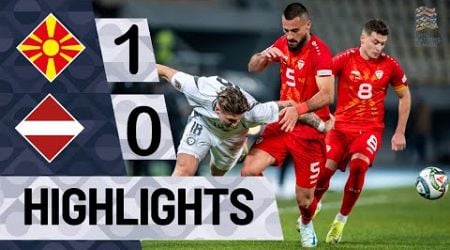 Macedonia vs Latvia 1-0 HIGHLIGHTS | UEFA Nations League 2024