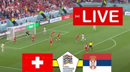 Schweiz gegen Serbien LIVE | UEFA Nations League 2024 | Spielen Sie noch heute live