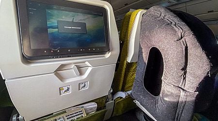 I thought the viral blow-up travel pillows were ingenious. Then, I traveled with one on a 15-hour economy flight.