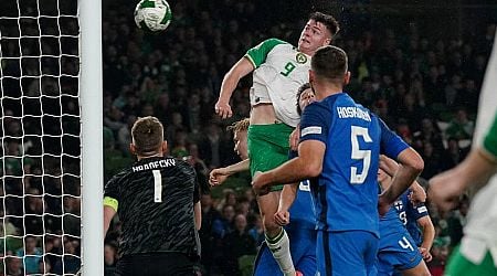 Evan Ferguson vows to battle through negativity with Republic of Ireland