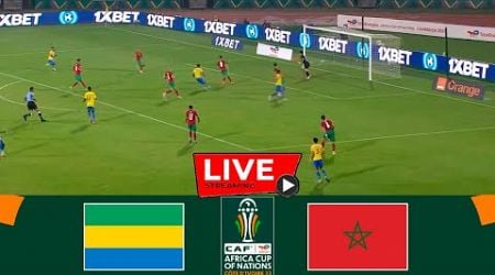 GABON - MOROCCO LIVE | EN DIRECT QUALIF COUPE DU MONDE CAF 2026 | GABON - MAROC EN DIRECT