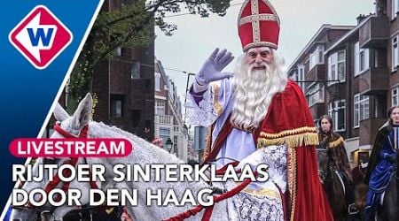 Sinterklaas maakt rijtoer door Den Haag