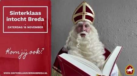 Sinterklaasintocht Breda: nog een paar daagjes tot 16 november