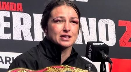 Katie Taylor IMMEDIATE REACTION after BEATING Amanda Serrano