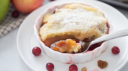 Cranberry Apple Cobbler