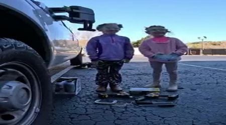 Father Teaches Daughters To Repair A Car (VIDEO)