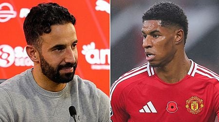 Marcus Rashford sends message to new Man Utd boss Ruben Amorim after latest England snub