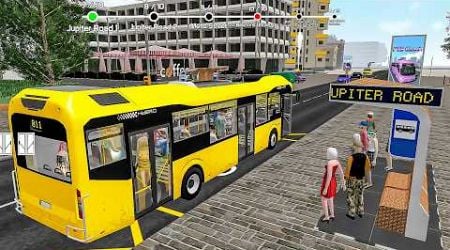 Public Transport Simulator 2: Driving the Yellow Bus Through City Traffic