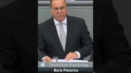 Boris Pistorius, SPD. Verteidigungsminister