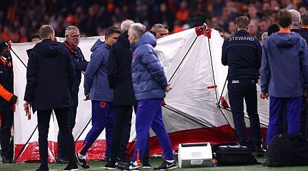 Dominik Szoboszlai in tears as Hungary vs Netherlands stopped due to medical emergency