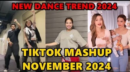 TIKTOK DANCE MASHUP NOVEMBER 2024 || TIKTOK DANCE TREND 2024