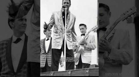 Elvis Presley at Honolulu Stadium. November 10, 1957. #elvispresley