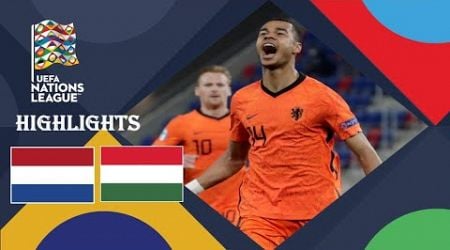 Netherlands vs Hungary 4-0 Highlights Goals | Nations League 2024