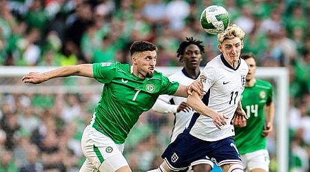 What time and TV channel is England v Ireland on today in the Nations League?