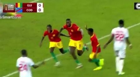 Serhou Guirassy Goal 90+2, Guinea vs Dr Congo (1-0), Goals Results/Highlights Afcon Qualifiers-2024