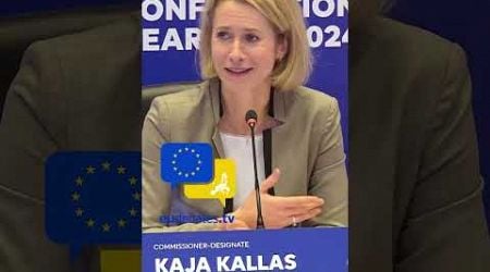 Kaja Kallas, High Representative of the Union for Foreign Affairs and Security Policy and EC - VP