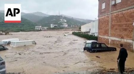 New storms and flooding hit Spain&#39;s southern Malaga province