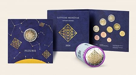 Latvian central bank offers seasonal collector coin