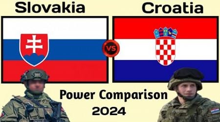 Croatia vs Slovakia military power comparison 2024 | Slovakia vs Croatia military power 2024