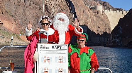 You Can Raft With Santa and His Elves Near the Hoover Dam This Year